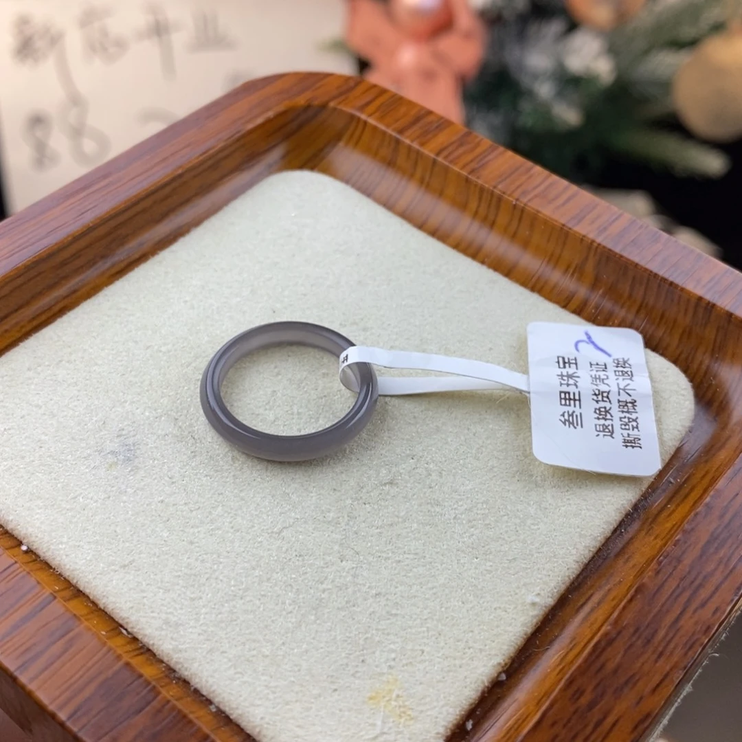 和田玉（糖玉）未镶嵌戒指港14