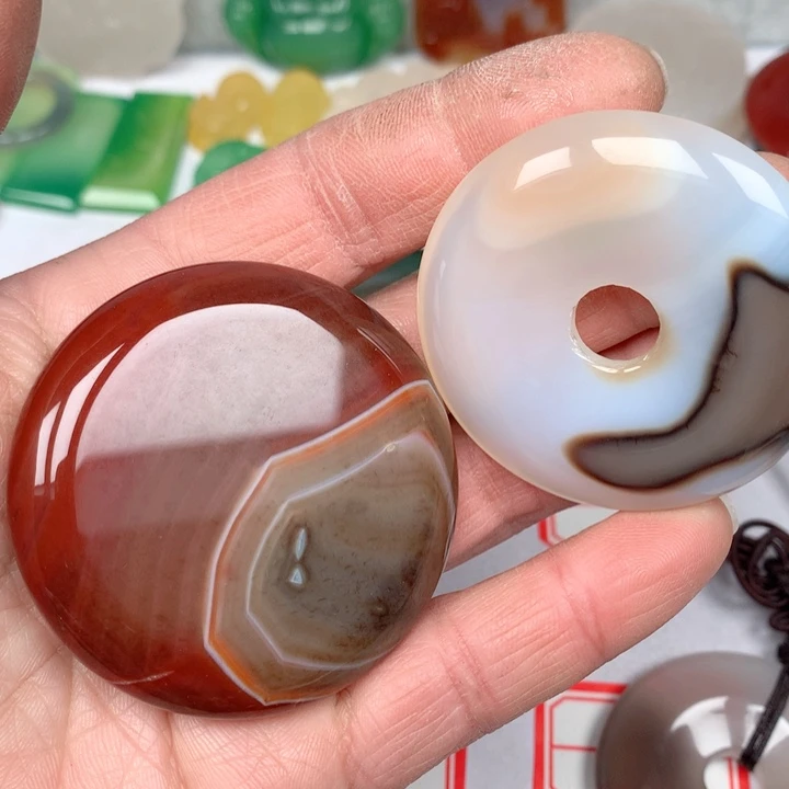 玛瑙/玉髓颈饰未镶嵌悟*生