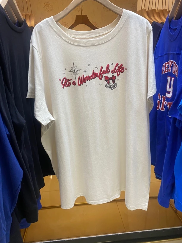 外贸纯棉大码T恤奶呼呼红字母