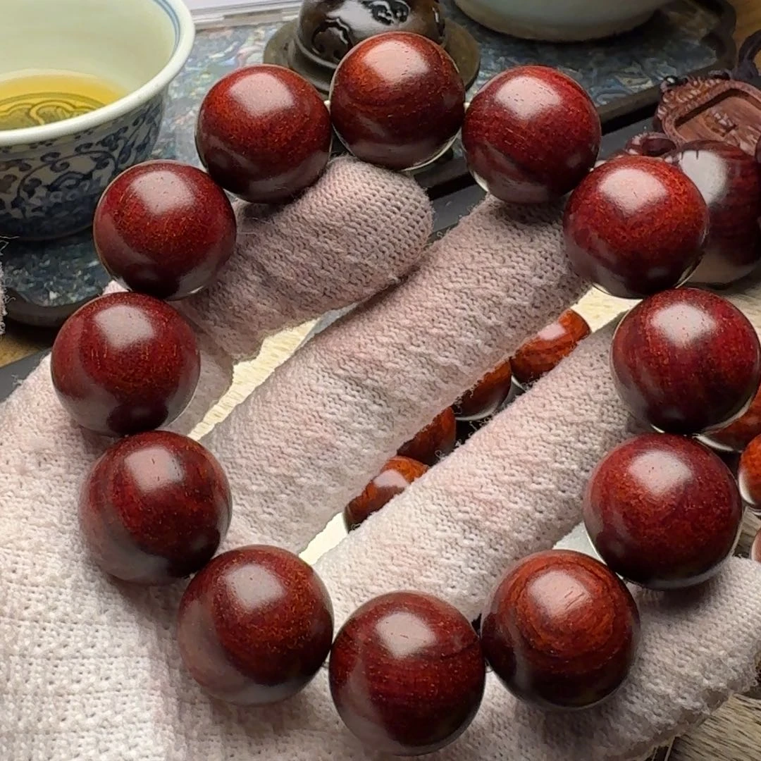 長***風檀香紫檀（小叶紫檀）手串/手链