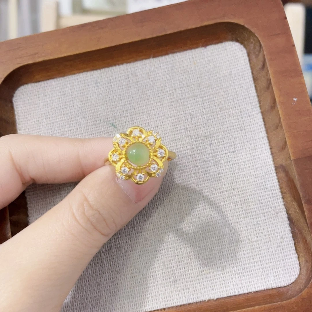 颈饰未镶嵌翡翠天然翡翠Ａ货