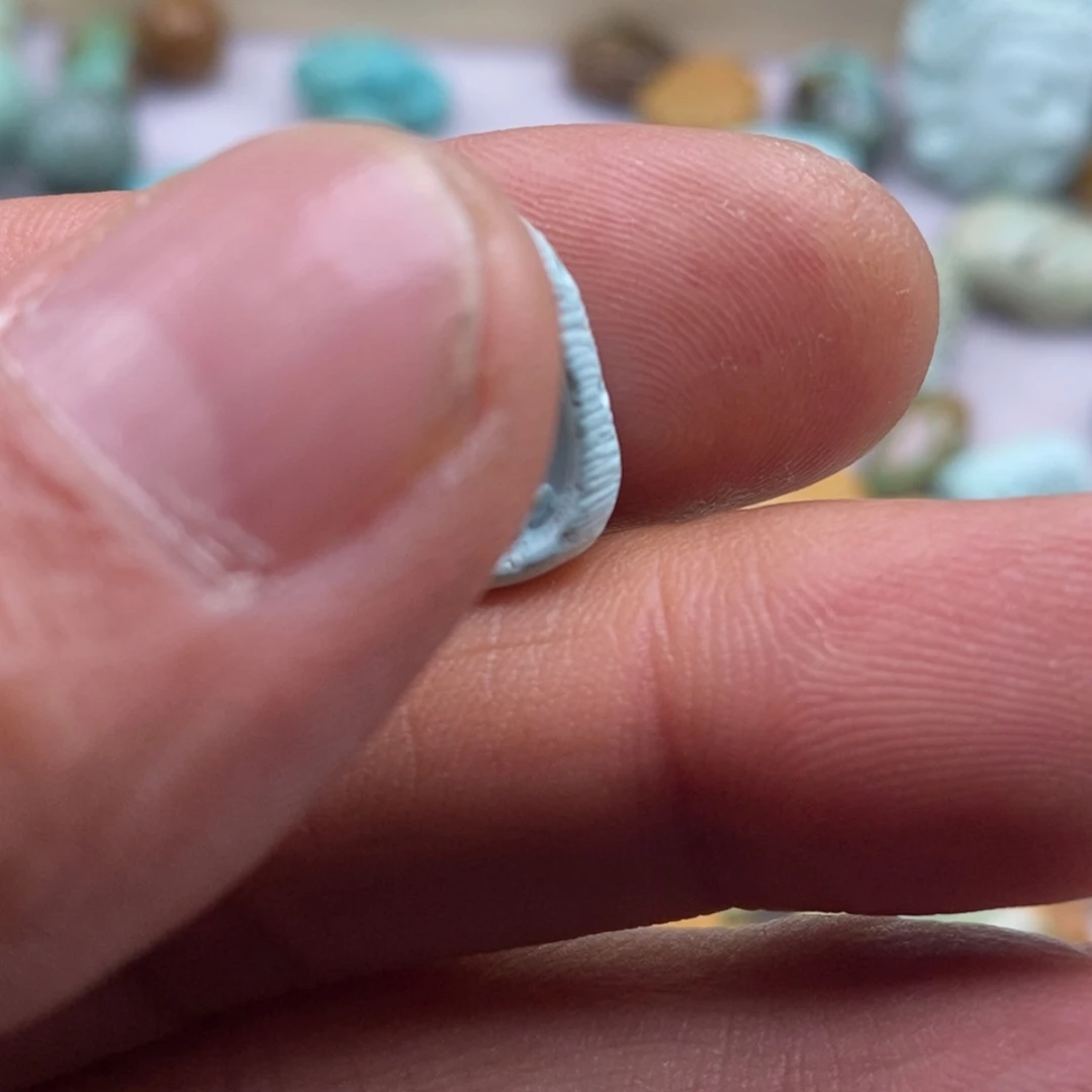 绿松石未镶嵌珠宝半成品