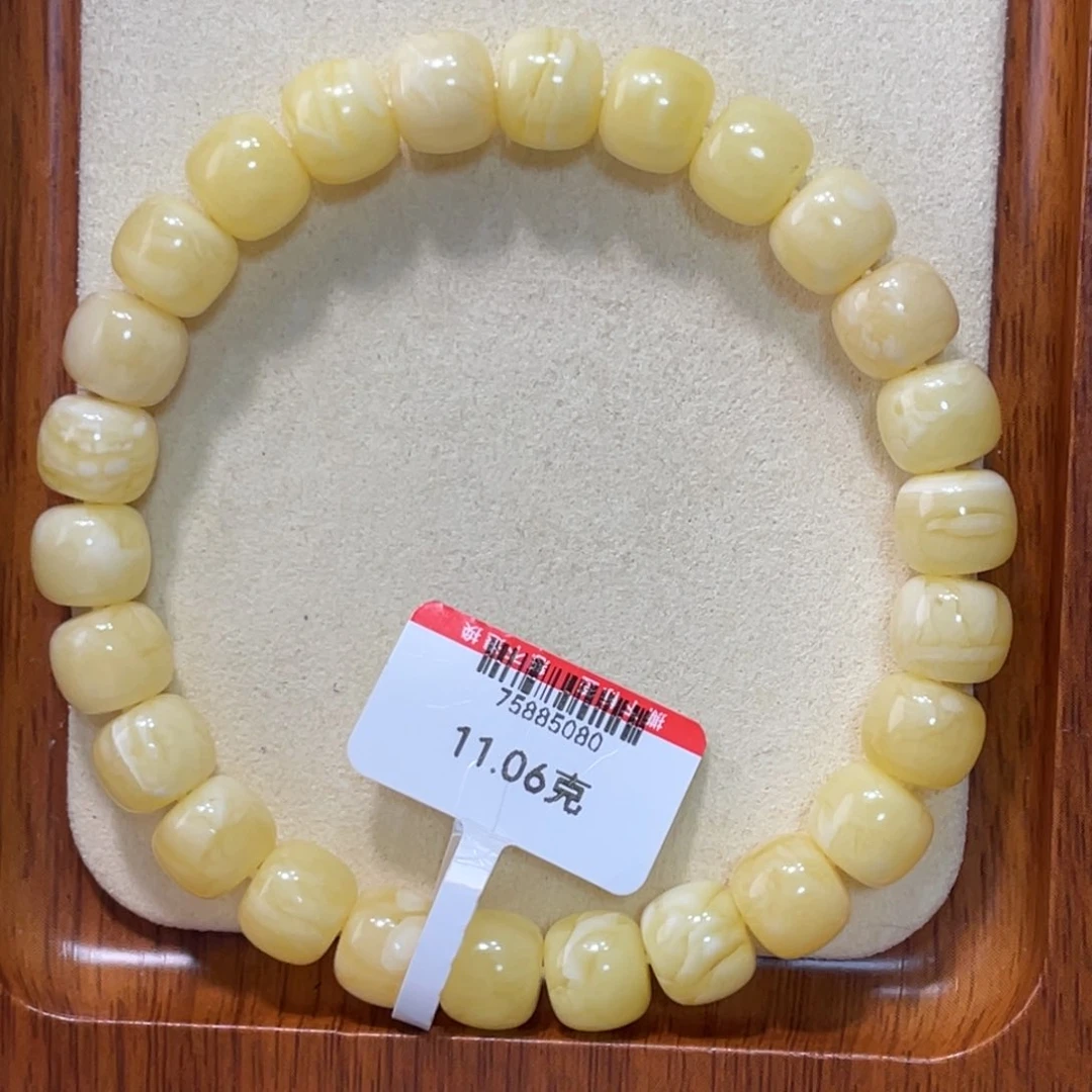 蜜蜡手链未镶嵌蜜蜡