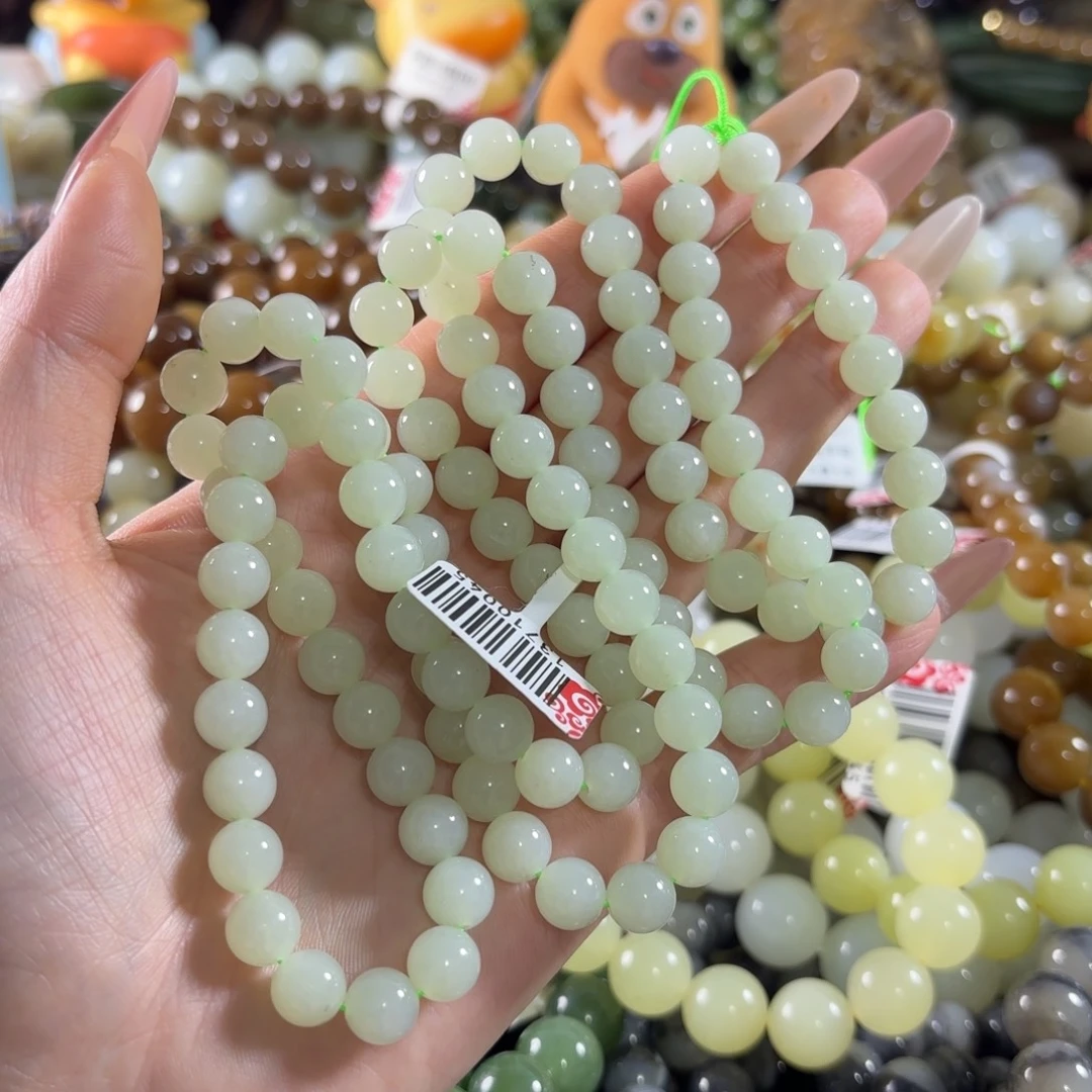 和田玉未镶嵌手链130