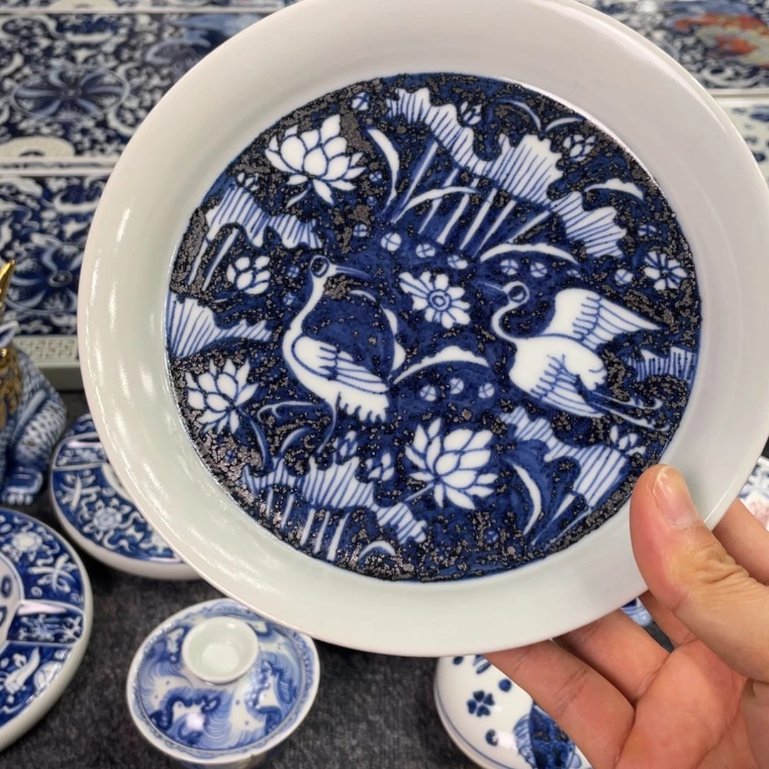 神***包景德镇陶瓷手工手绘