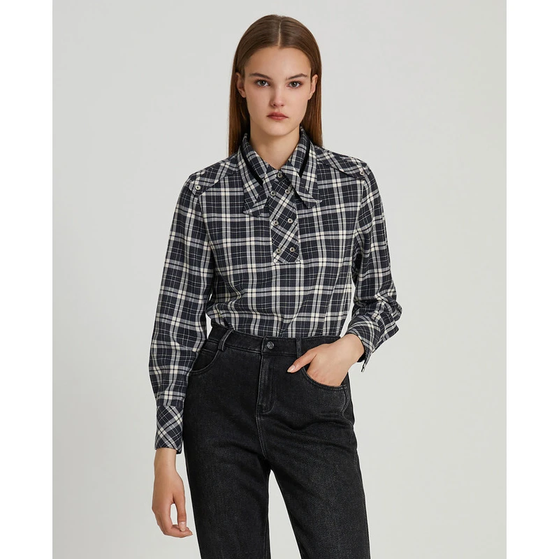 【九月】莱芙艾迪儿梭织上衣1E4S25081