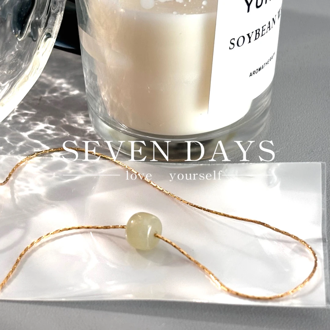 铜项链 简约精致气质绿色锁骨链轻奢高级小众百搭设计感