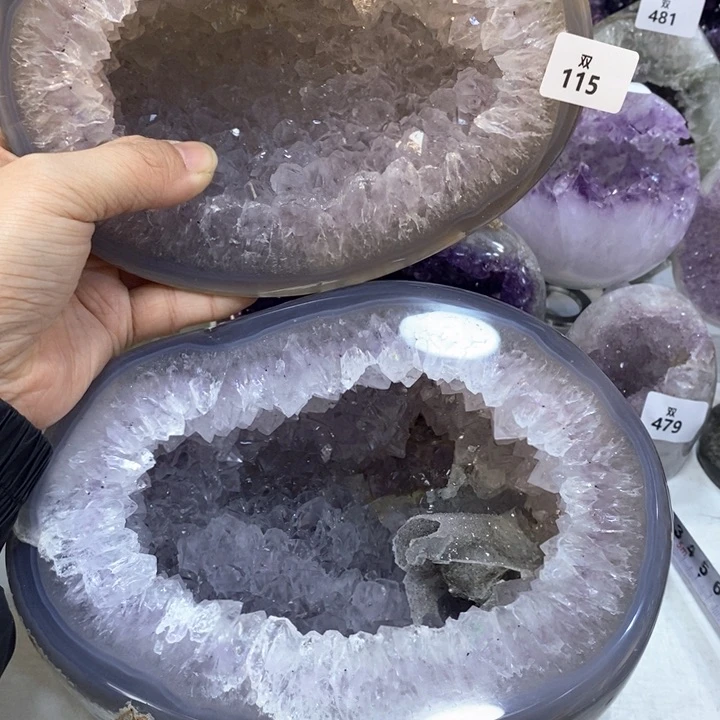 水晶大型摆件（非配饰）未镶嵌方解石