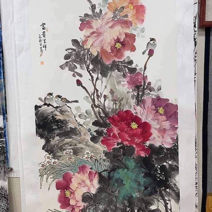 @***）姜奇老师花鸟作品