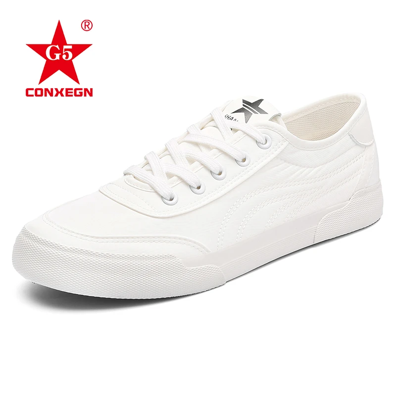 男鞋系带素面休闲男款冰丝布薄款复古春季韩版运动干净感痞帅男鞋