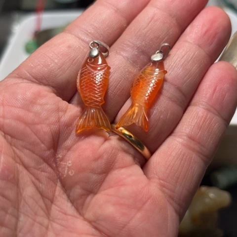 玛瑙/玉髓手链合金用****9