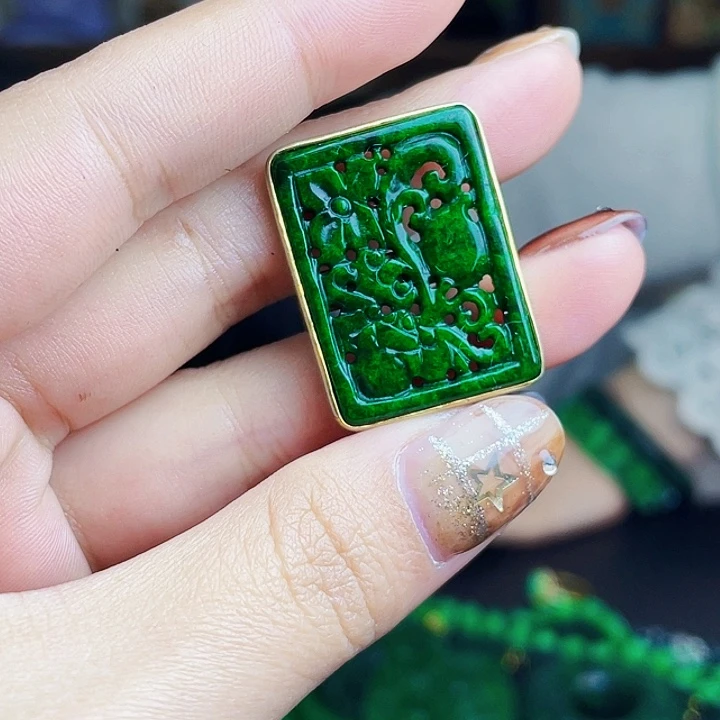 翡翠银S925镶嵌颈饰多样性