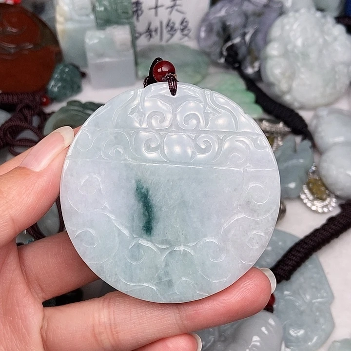 颈饰未镶嵌翡翠翡翠