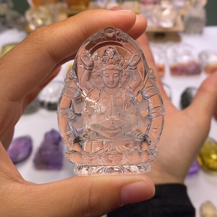 营***科未镶嵌水晶颈饰定制