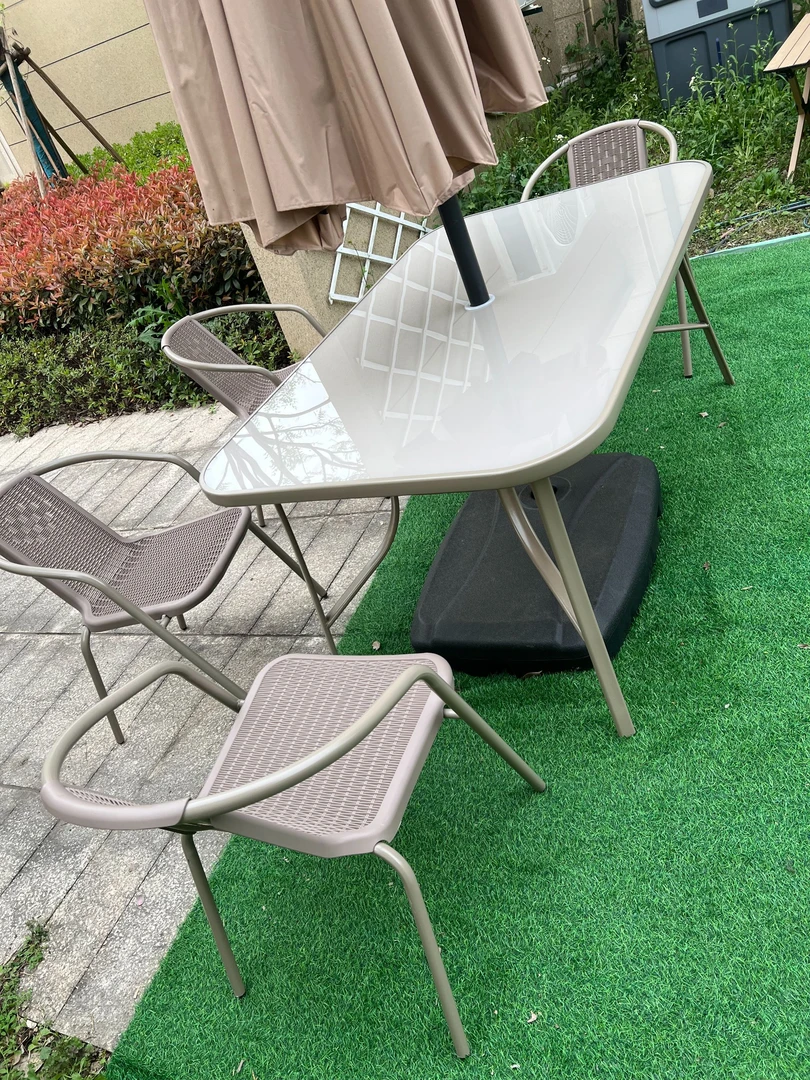 （宥加专属）户外椅子庭院户外咖啡店奶茶店椅子
