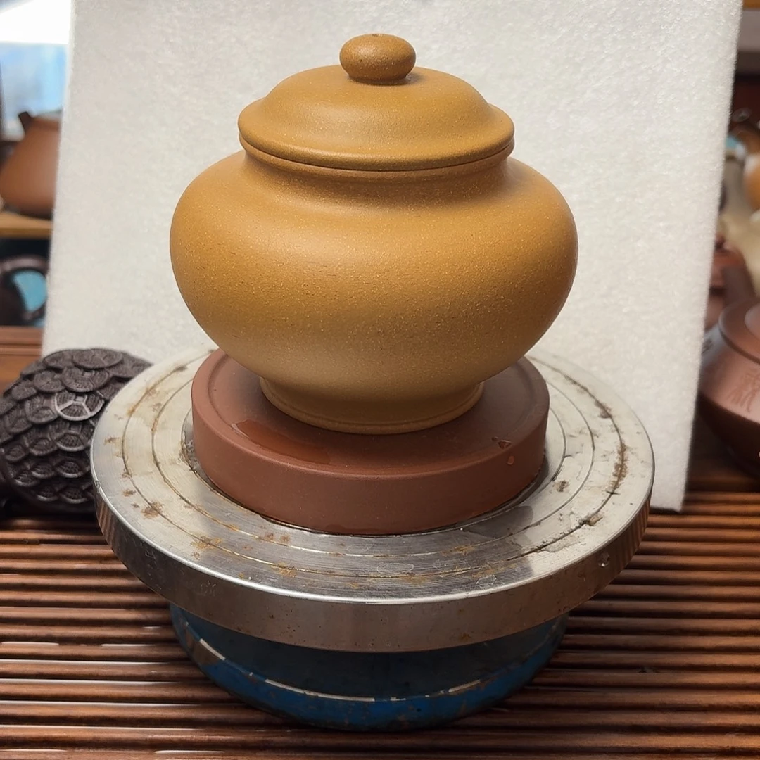 茶壶紫砂半手工制作