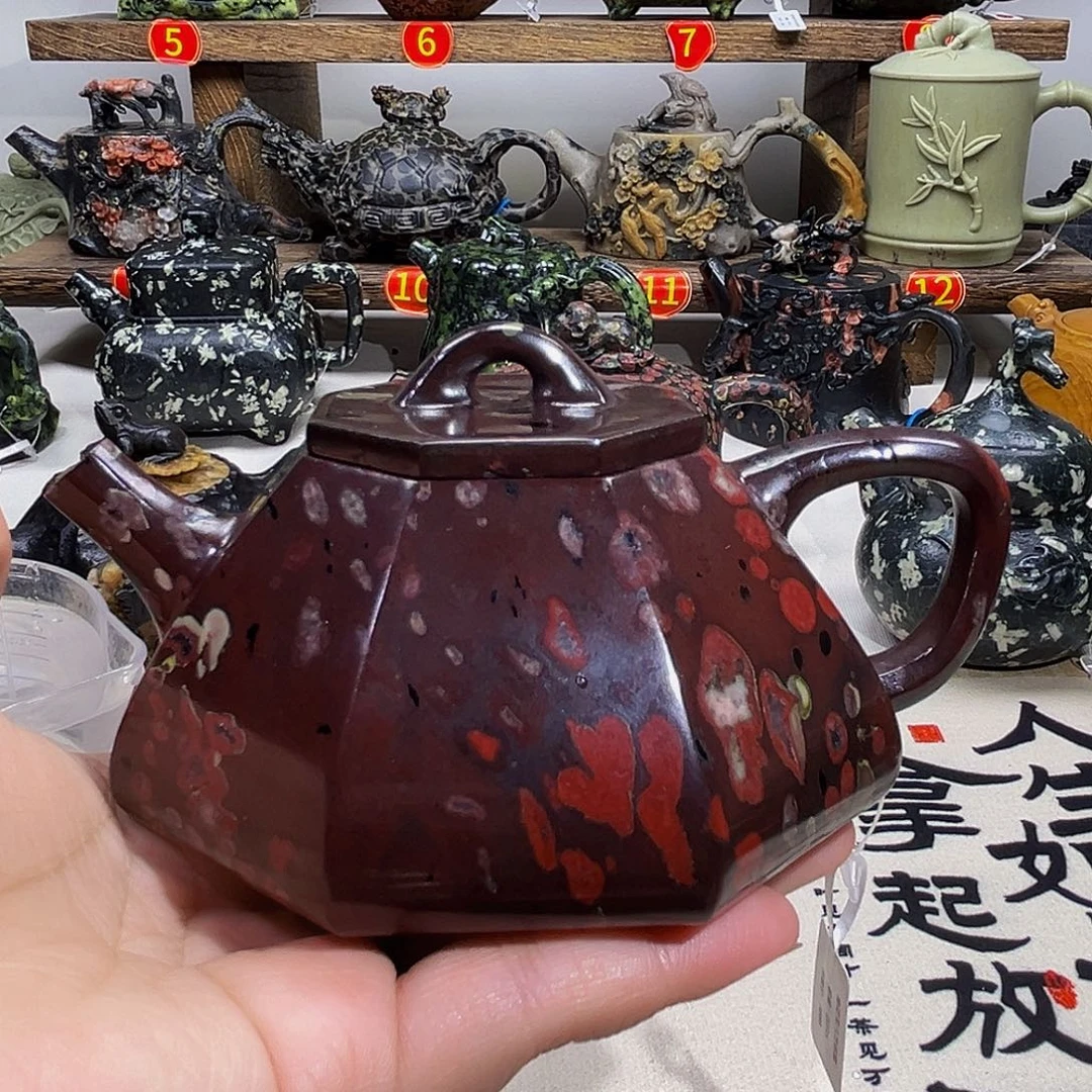 梅花玉八方石瓢壶200cc