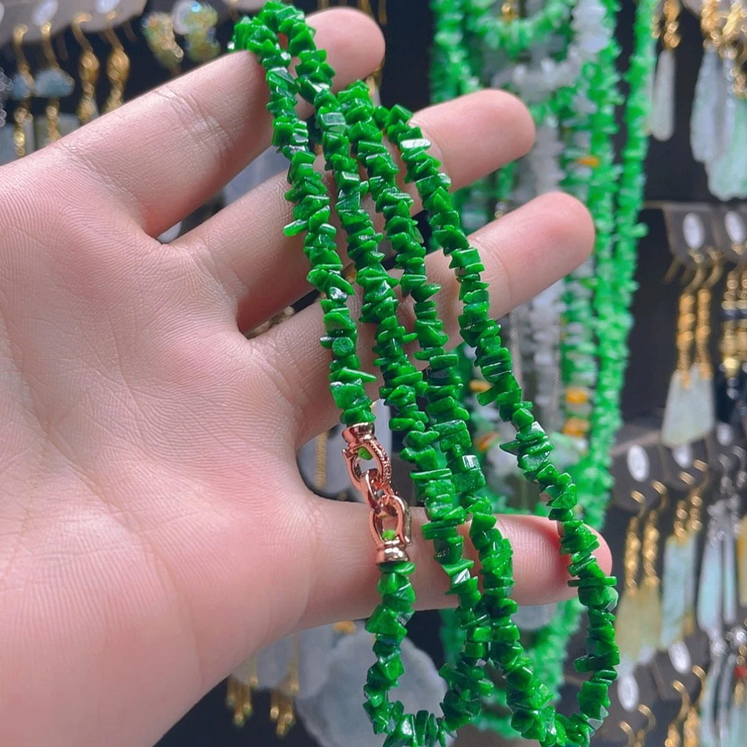 翡翠未镶嵌耳饰翡翠