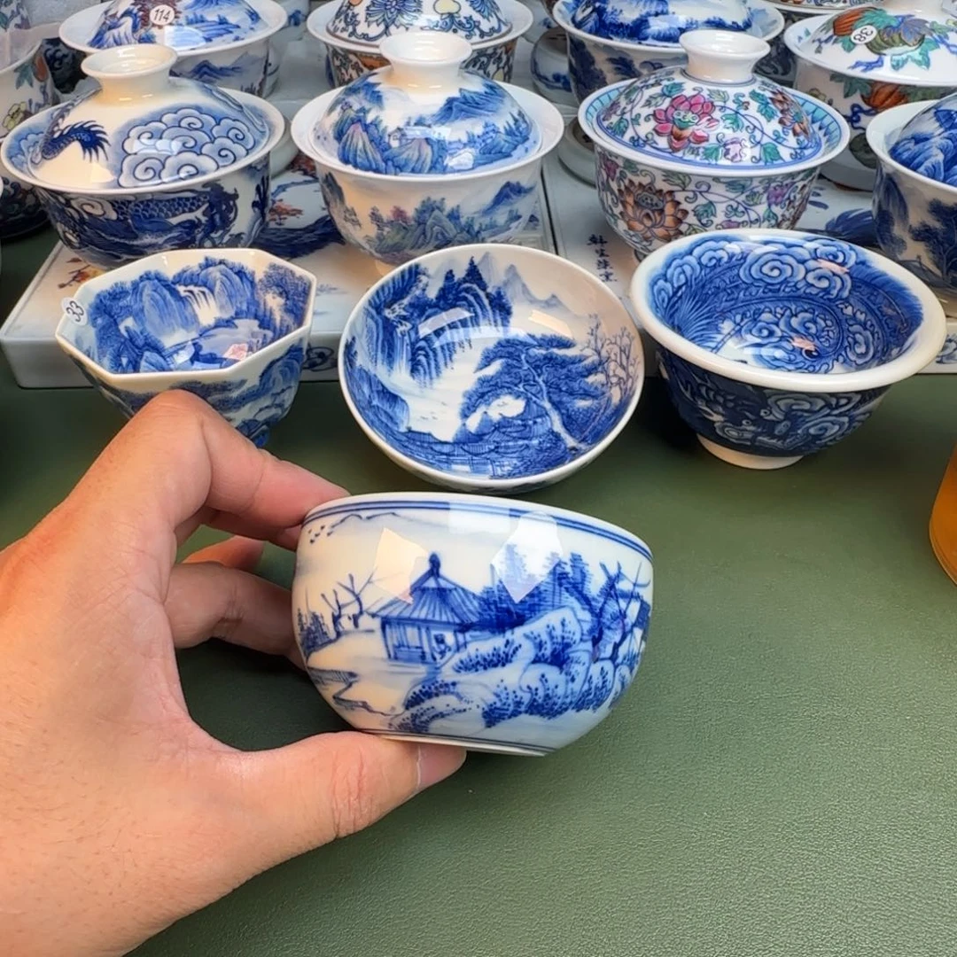 纯手工纯手绘茶具56