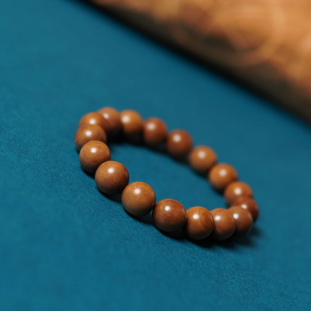 印度老山檀香15mm*15手串