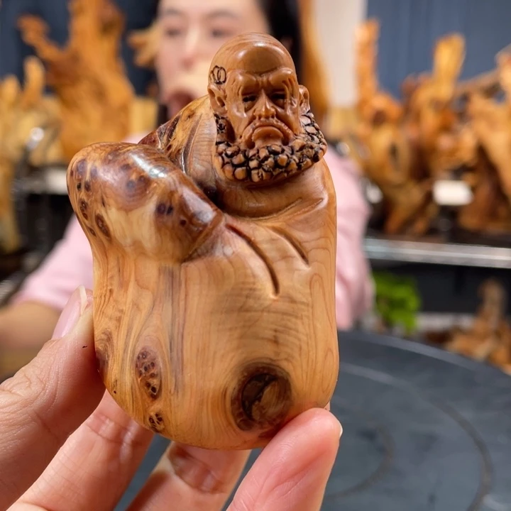 柏木（崖柏）手把件