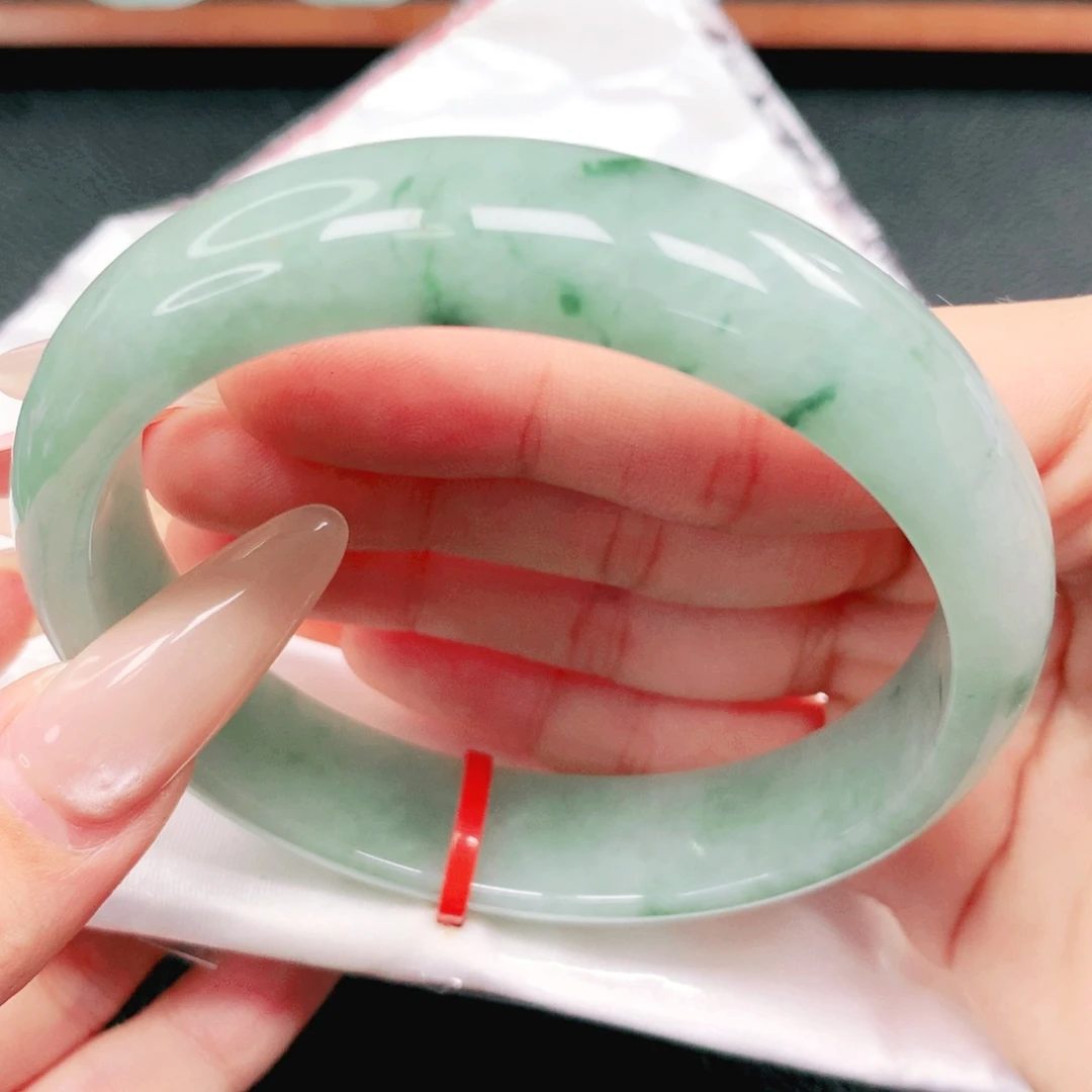 翡翠未镶嵌手镯62