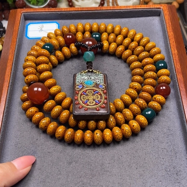 星月菩提吊坠菩提