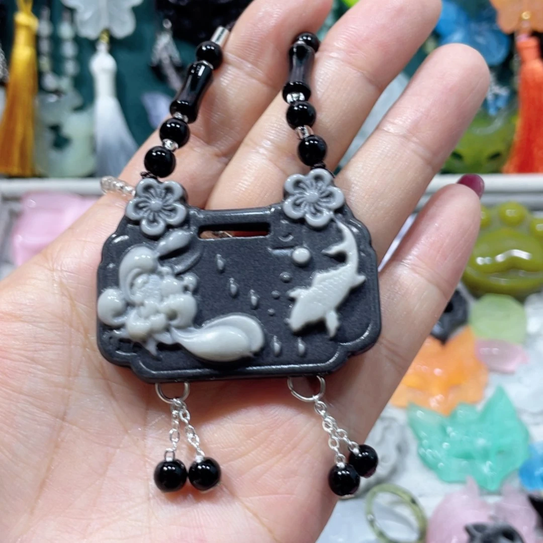 【闪购商品】未镶嵌岫玉颈饰46吊坠