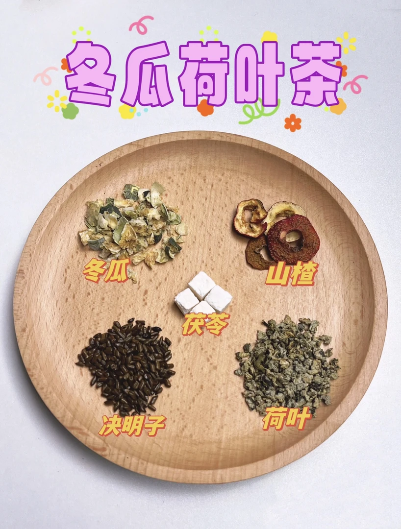 【苗苗茶】冬瓜荷叶茶组合装一盒40包办公室独立茶包装夏日饮品