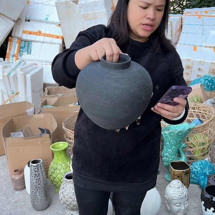 瓶高度22厘米口径7厘米微瑕捡漏