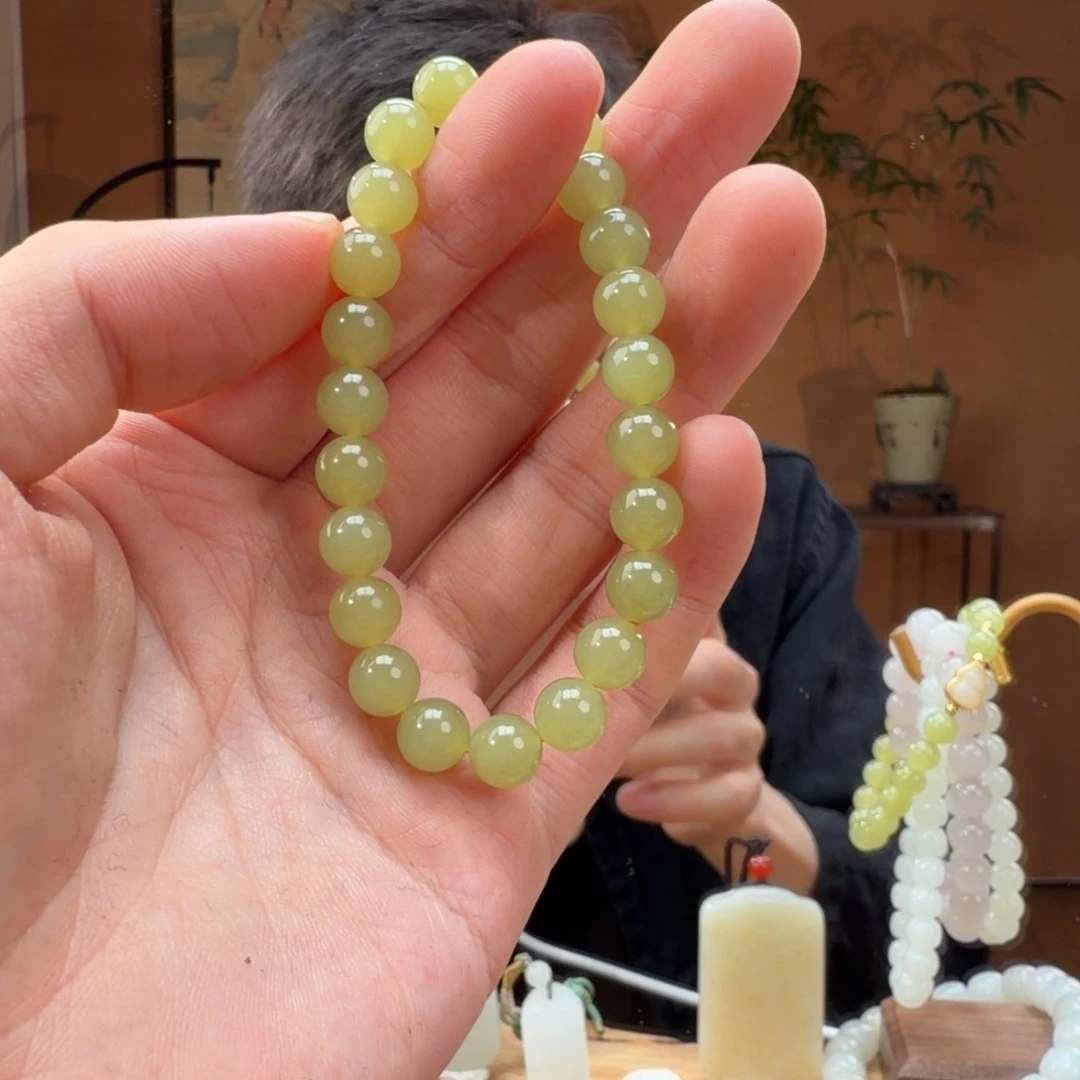 和田玉未镶嵌车挂