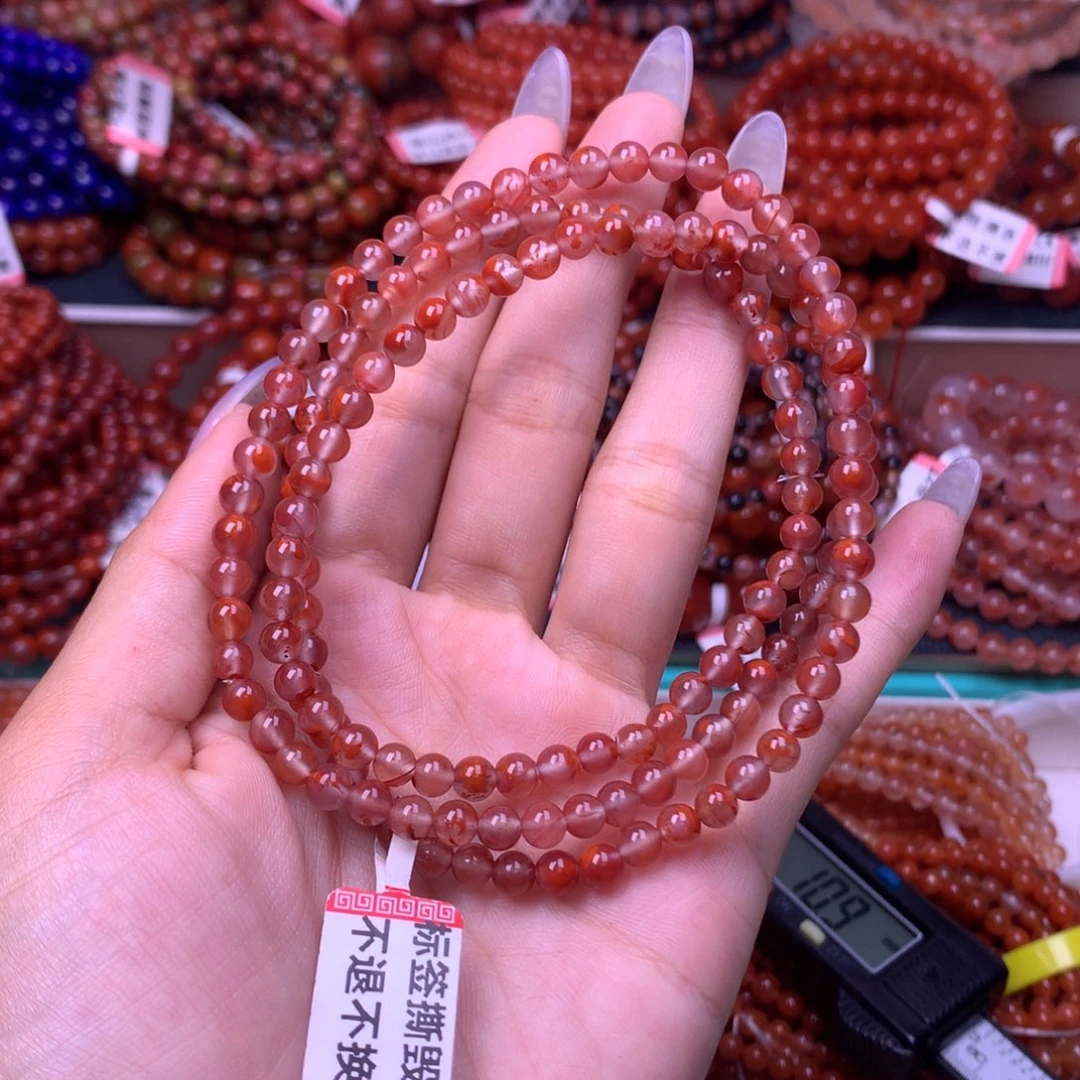 未镶嵌手链南红玛瑙4号卡5