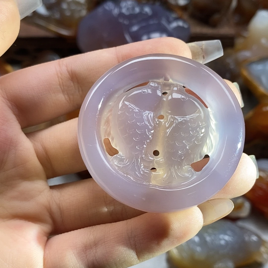 玛瑙/玉髓未镶嵌颈饰