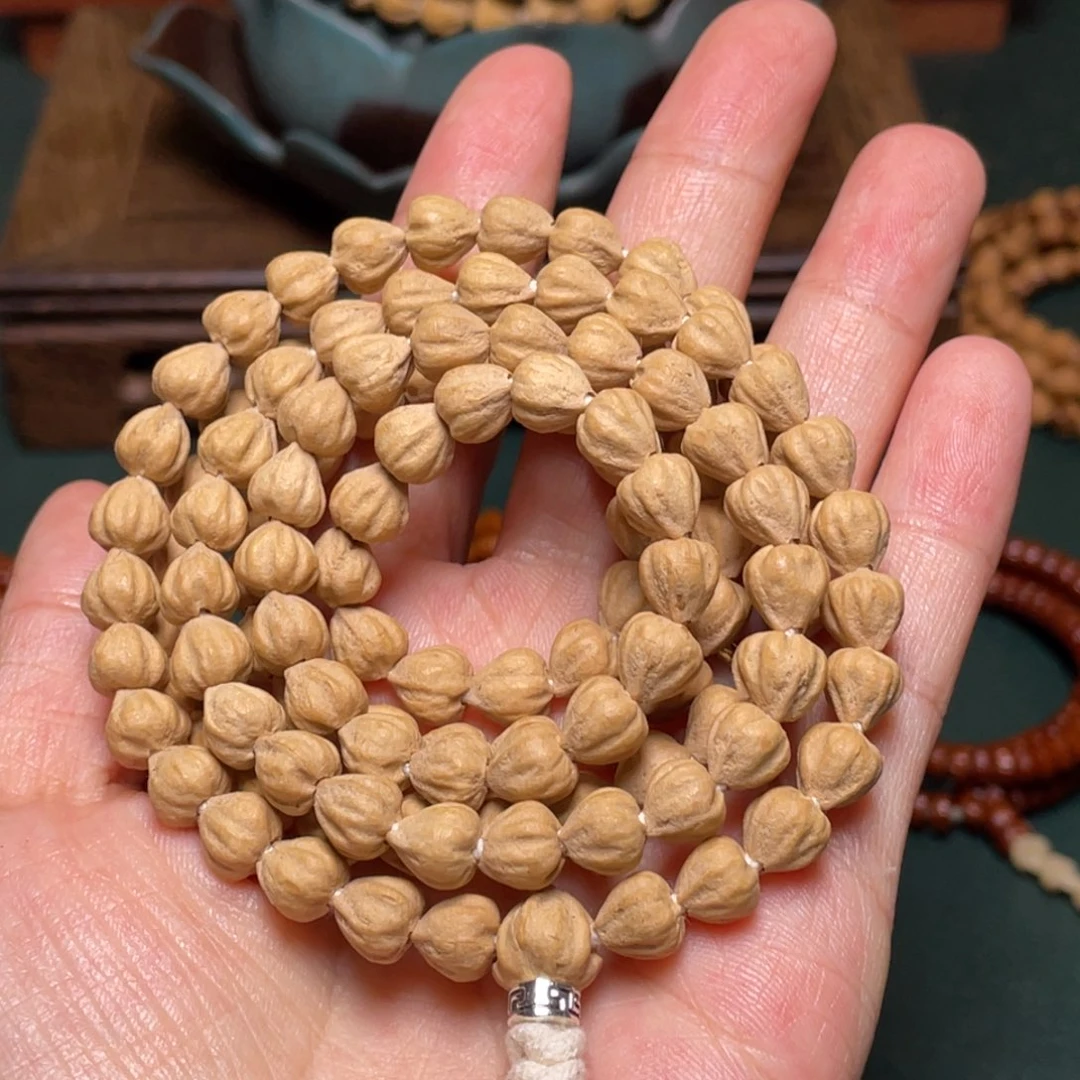 柏香籽/百香籽吊坠绝世莲花长串