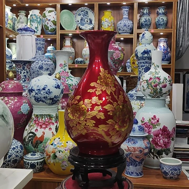 瓷片景德镇镇陶瓷花瓶子
