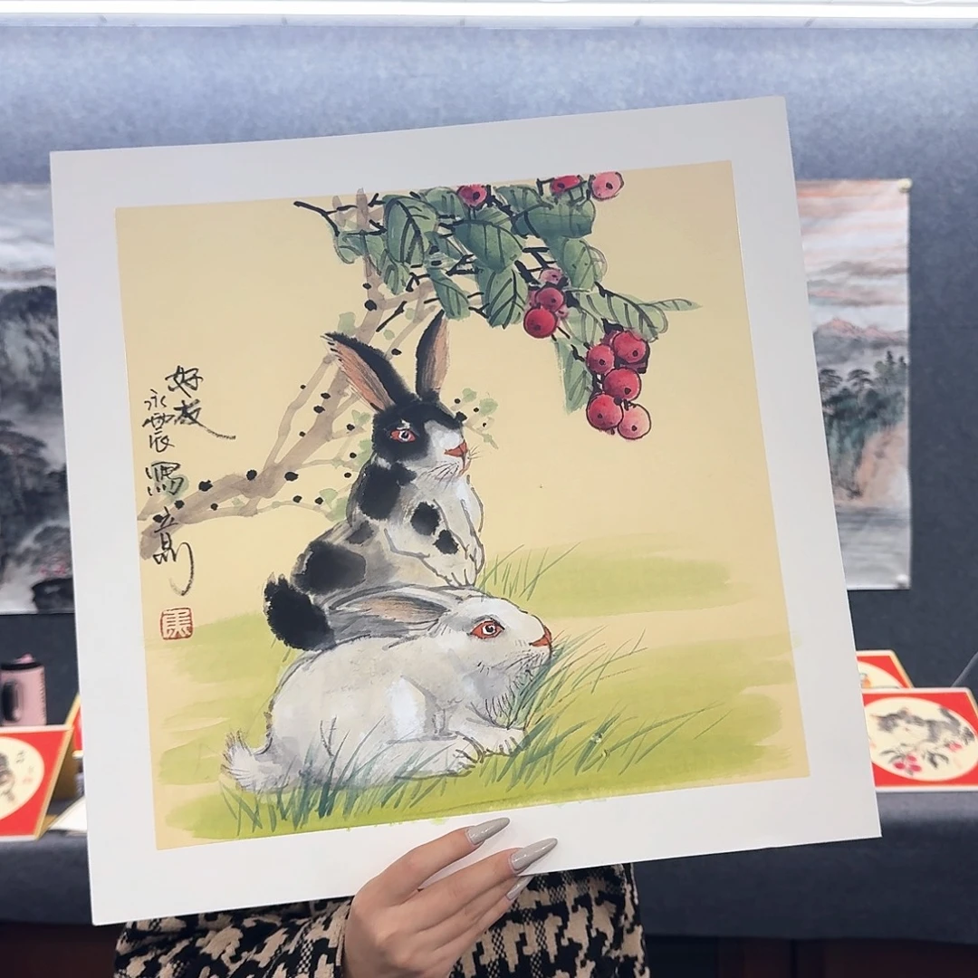 国画国画手绘原创