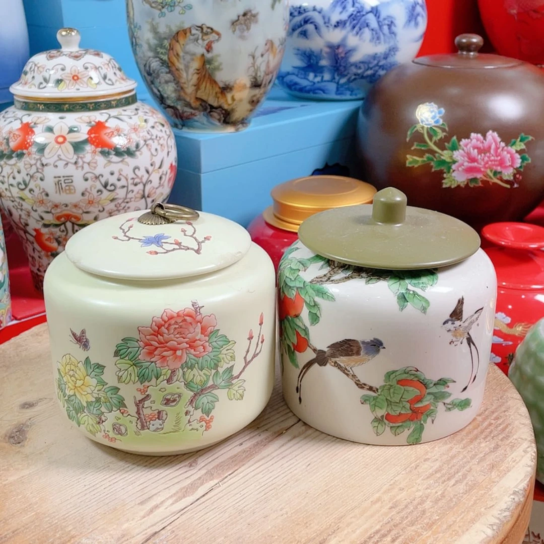 【闪购商品】罐陶瓷茶叶罐密封罐
