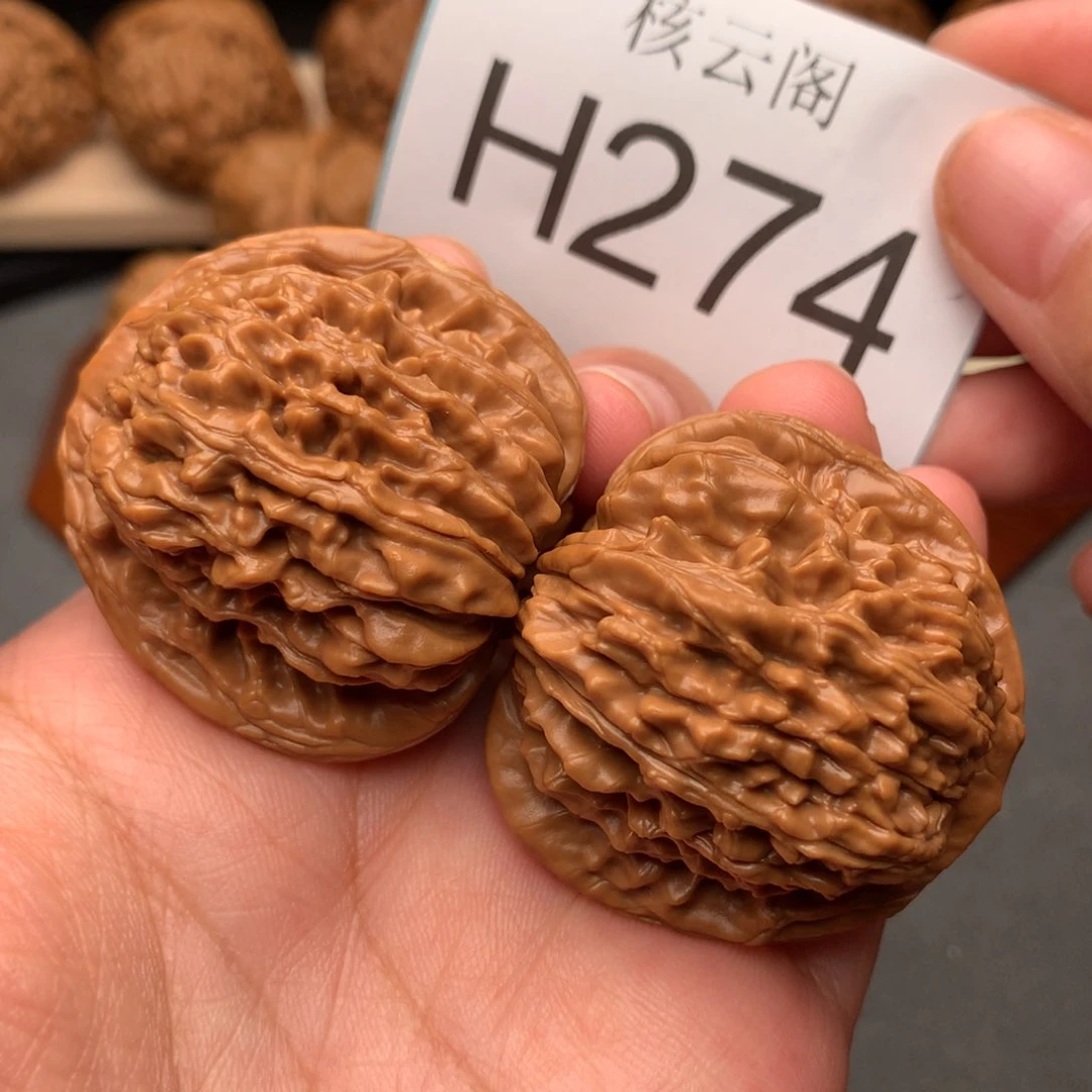 文玩核桃把件41山地楼