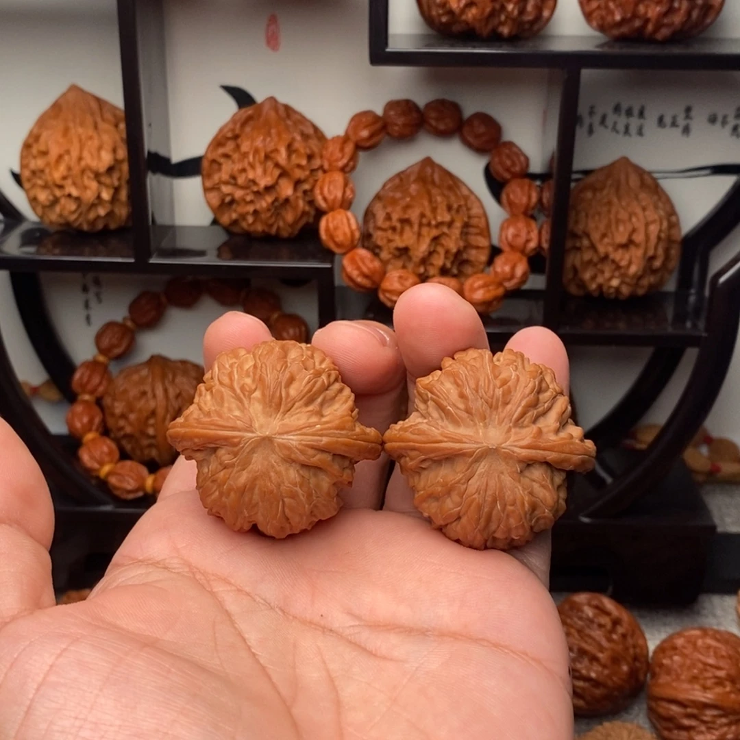 理***n文玩核桃吊坠磨盘41