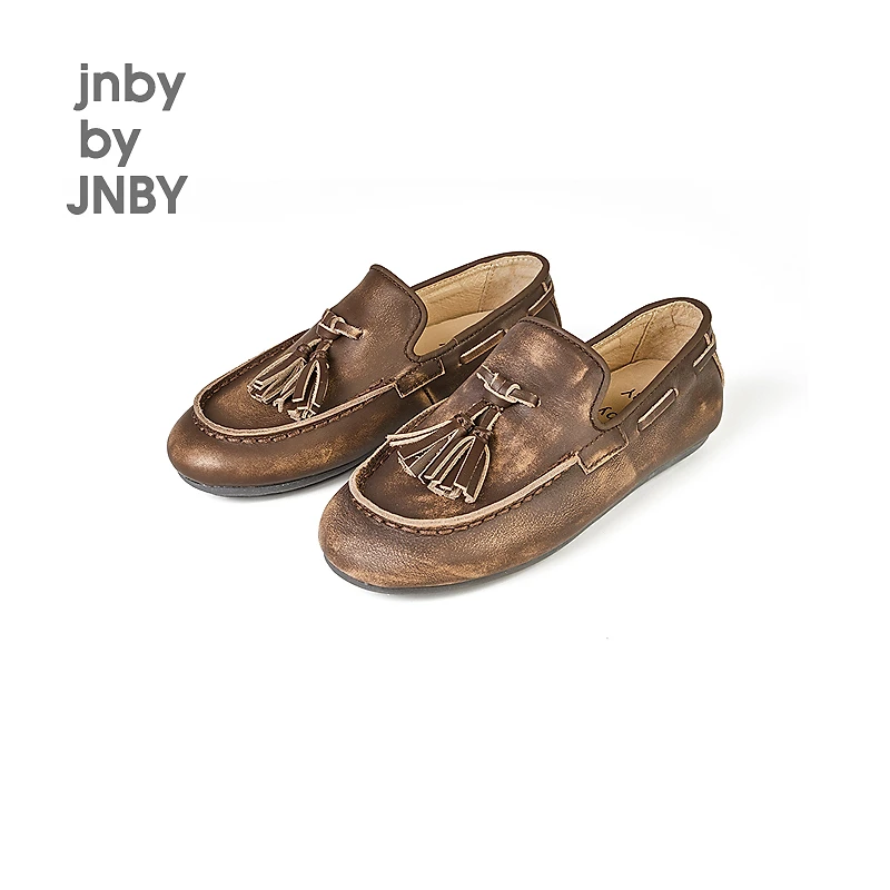 新款江南布衣童装鞋子纯色便鞋25春男女童jnbybyjnby6P2M13260