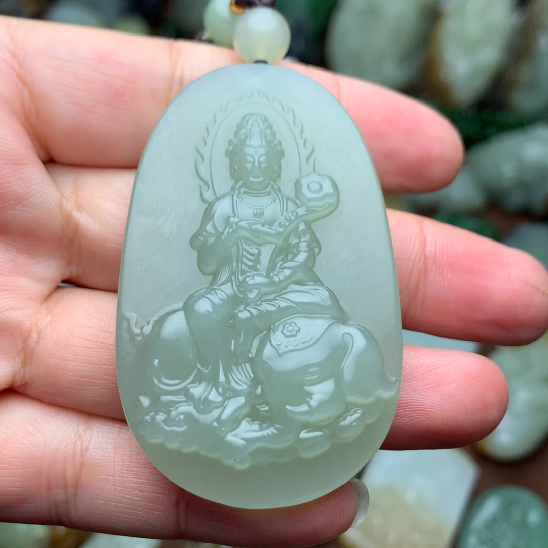 和田玉挂件未镶嵌