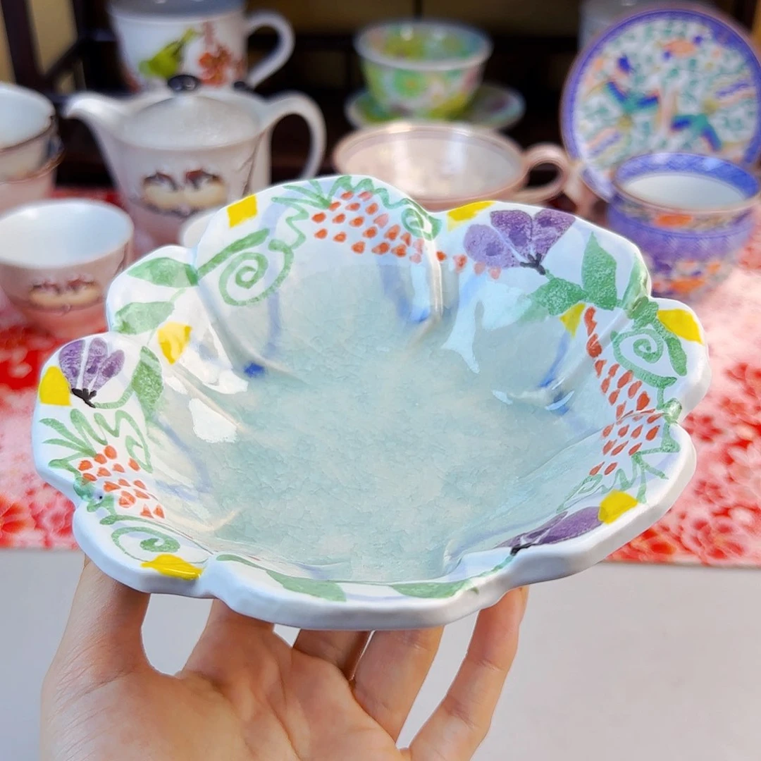 他家茶具瓷器真美！6
