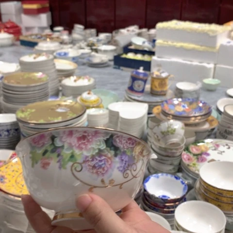 瓷868米饭碗高脚10个……………………