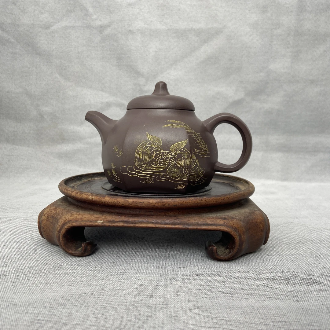 宜兴手工紫砂陶 茶壶GS3480-1