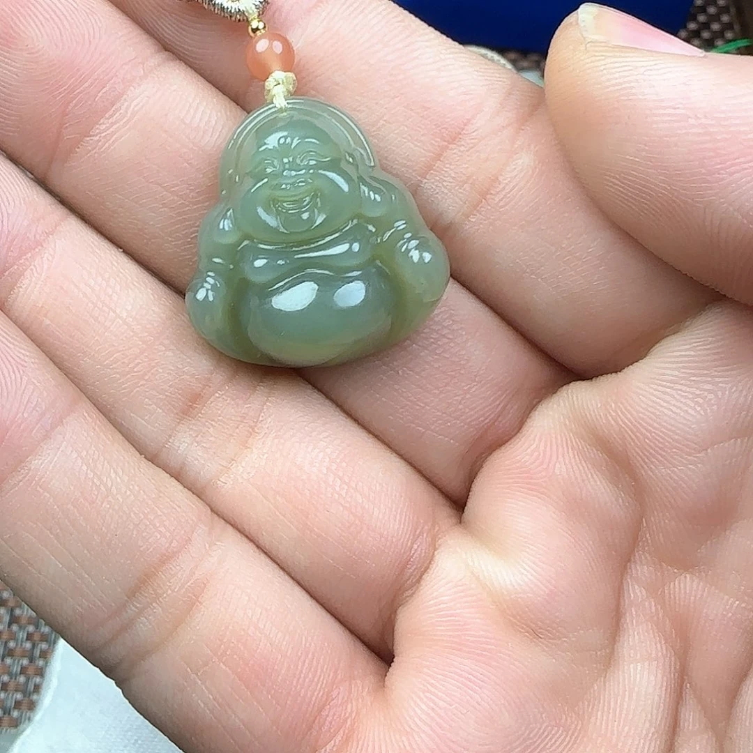 和田玉颈饰未镶嵌一**啡