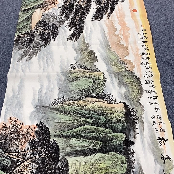 国画国画作品宣纸纯手绘