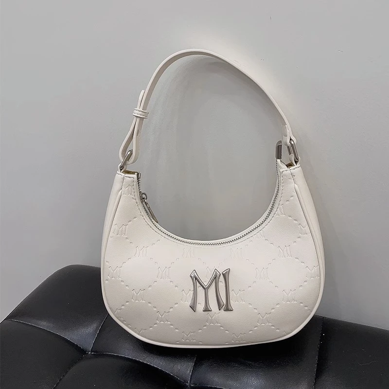 法国品牌新款百搭出门便携法国老花腋下包女新款洋气中号托特包包