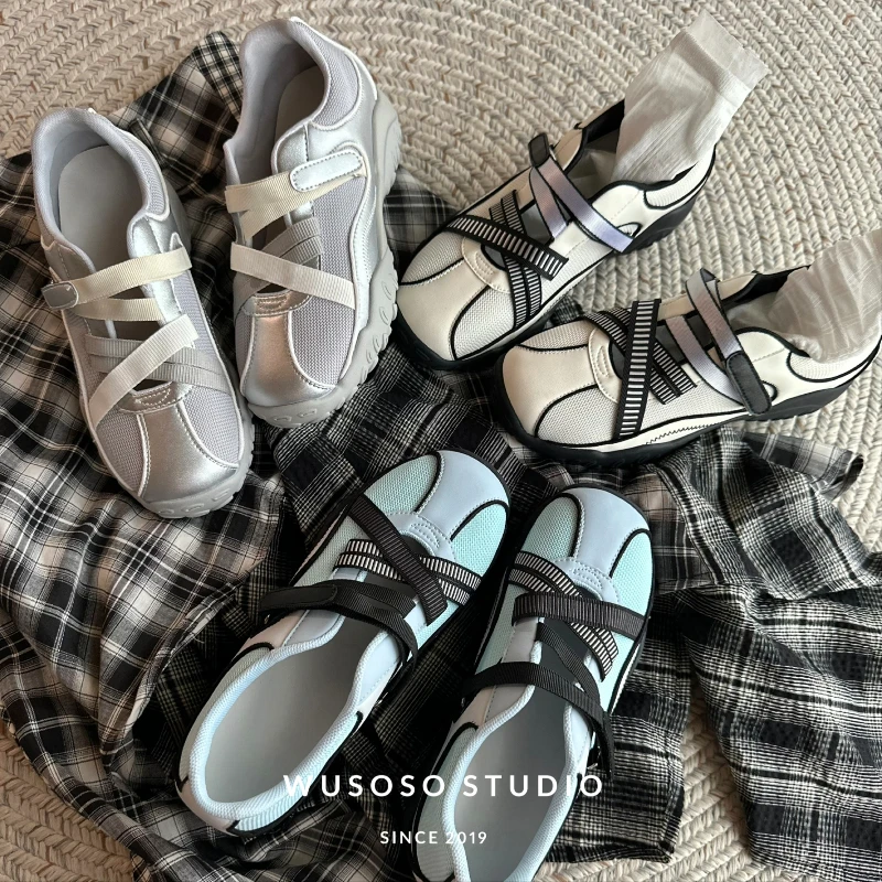 【soso】25ss｜芭蕾圆舞曲ins博主都在穿的芭蕾德训鞋｜厚底增高5cm