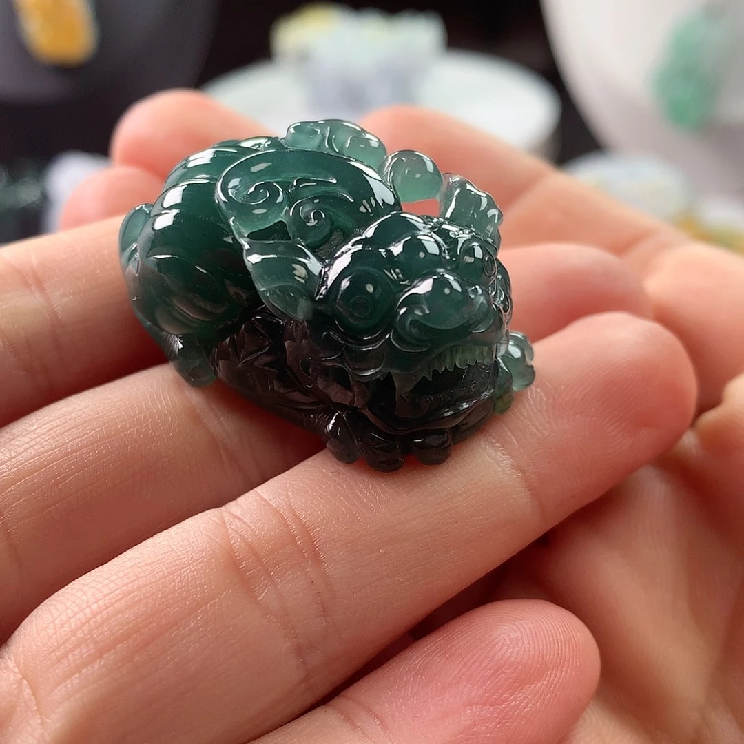 【闪购商品】翡翠颈饰未镶嵌翡翠貔貅