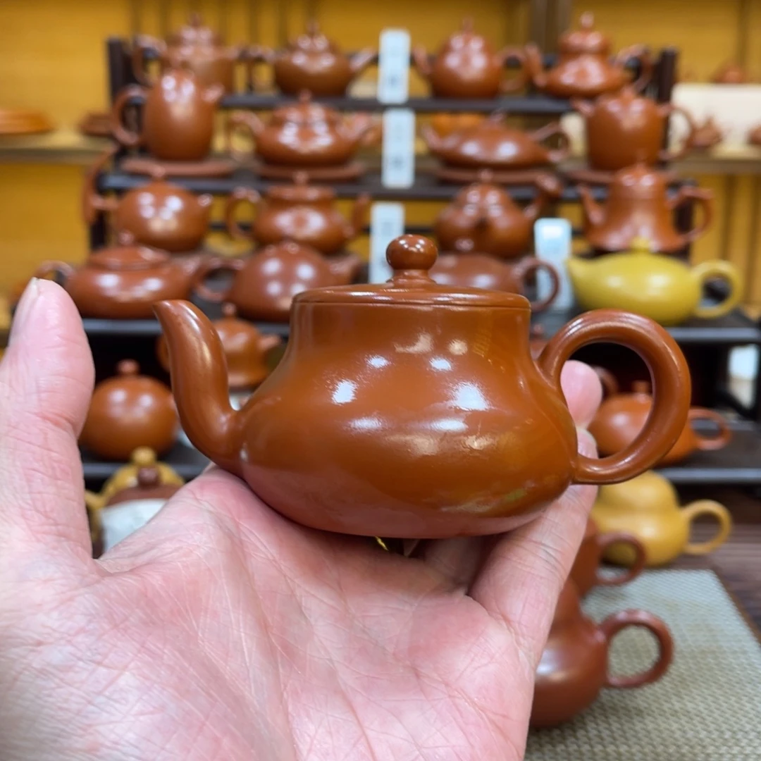 孖***宝紫砂茶壶潮州手拉壶 君德 1